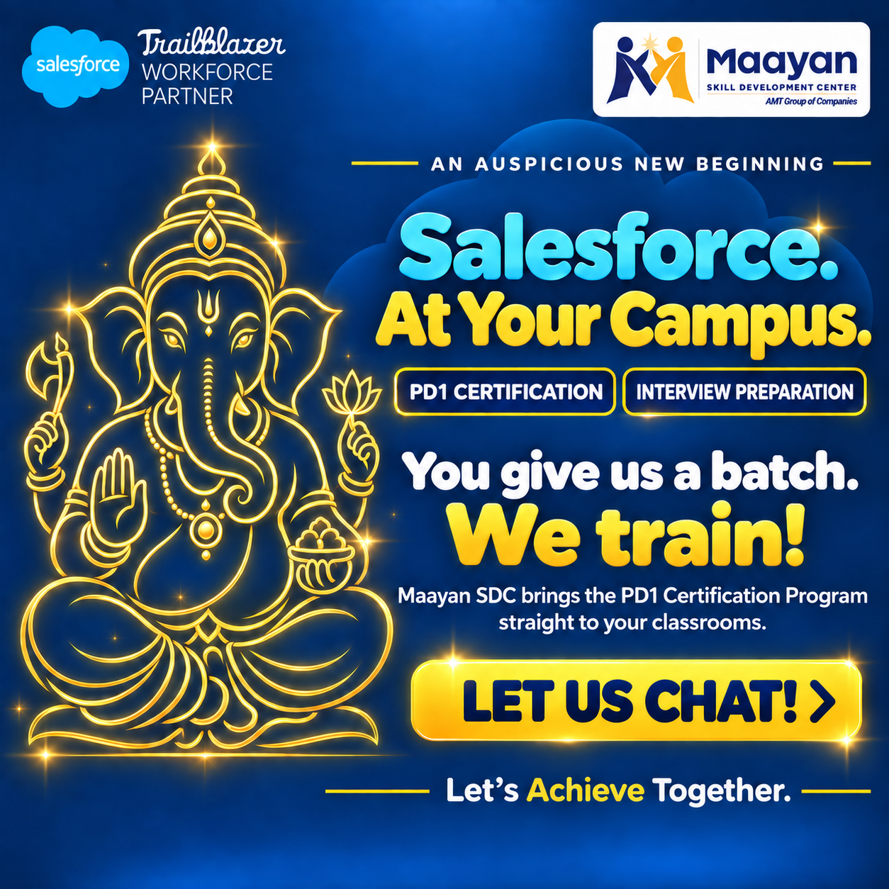 Salesforce Learning Comes to Campus